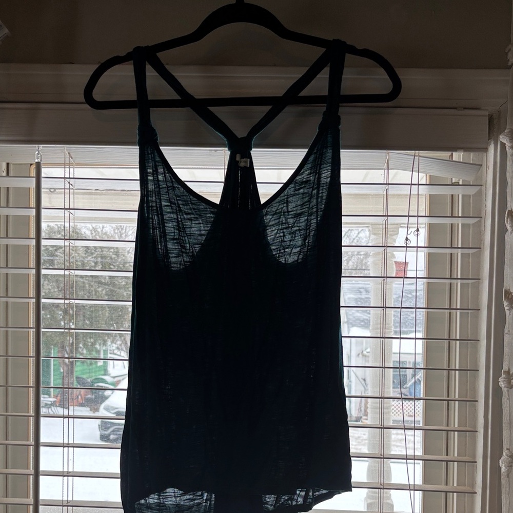 Maurices Teal Tank Top